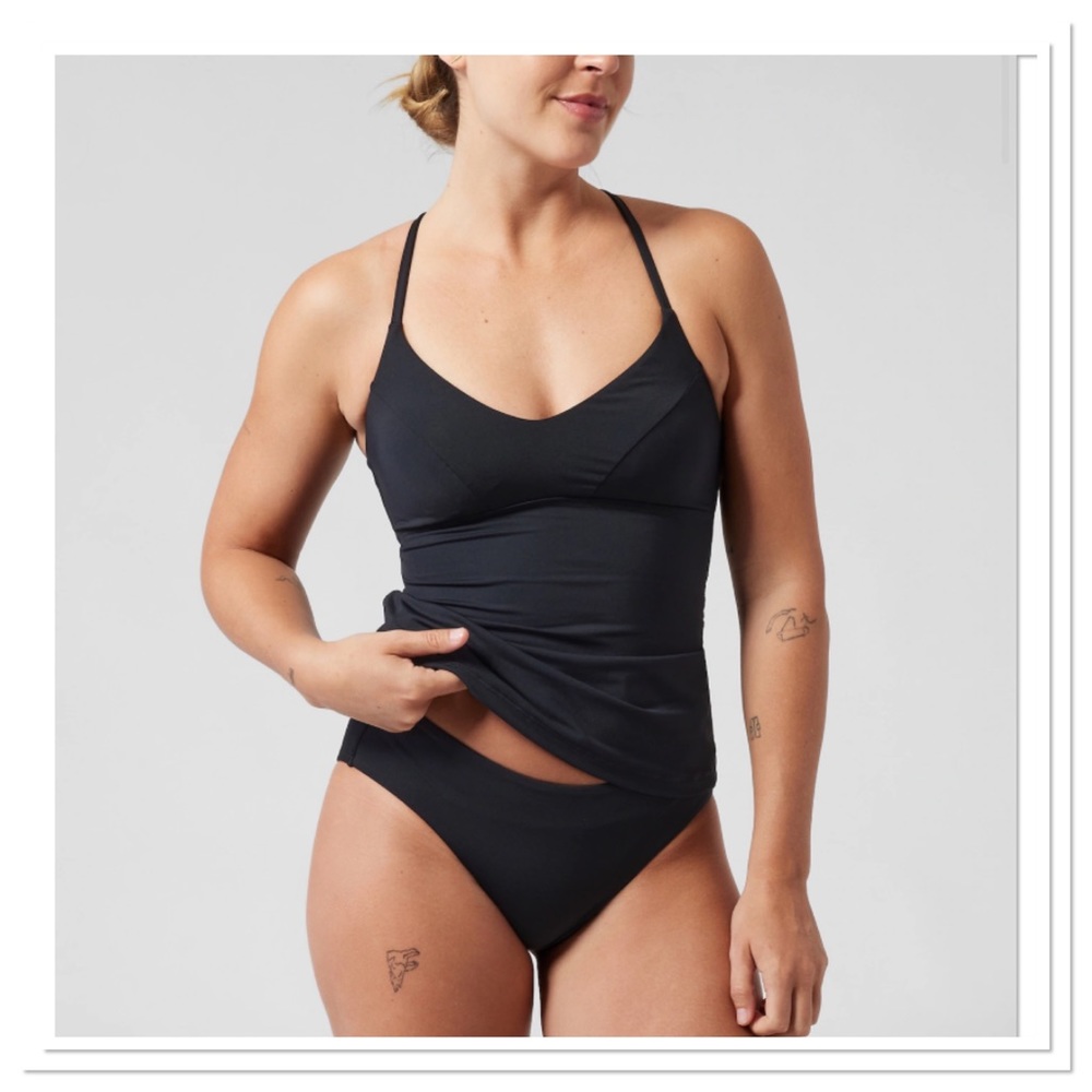 Athleta Women’s Triangle Swim Tankini Top A-C